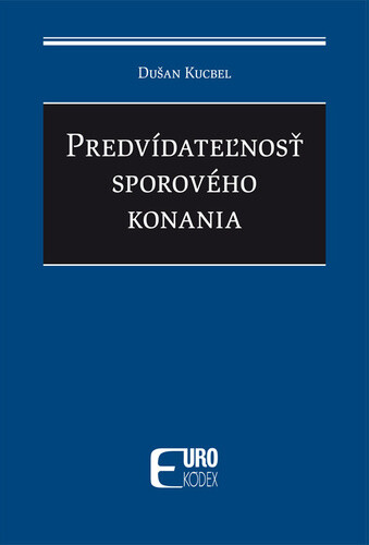 Kniha Predvídateľnosť sporového konania