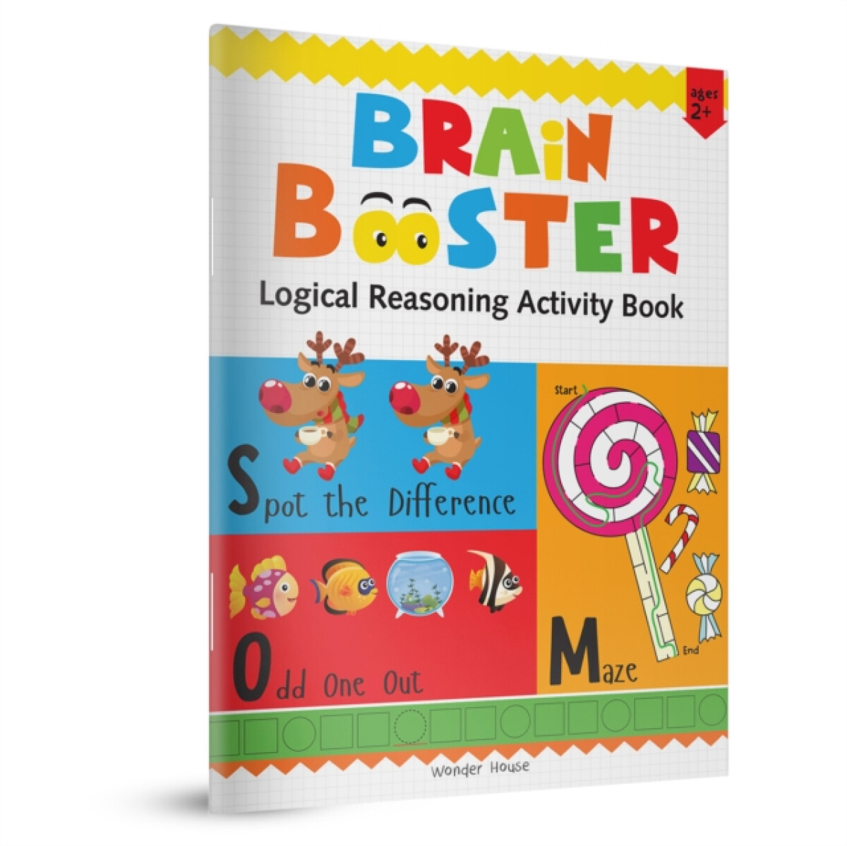 Kniha Preschool Activity Book Brain Booster - Logical Reasoning Activity Book for Kids