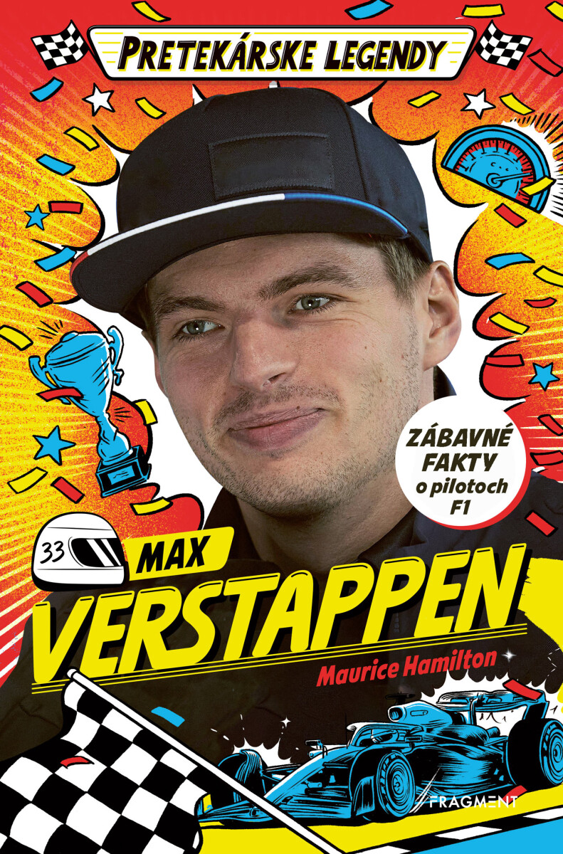 Levně Pretekárske legendy: Max Verstappen - Maurice Hamilton