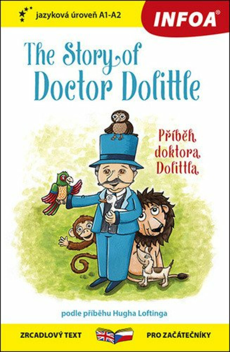 Kniha The Story of Doctor Dolittle/Příběh doktora Dolittla