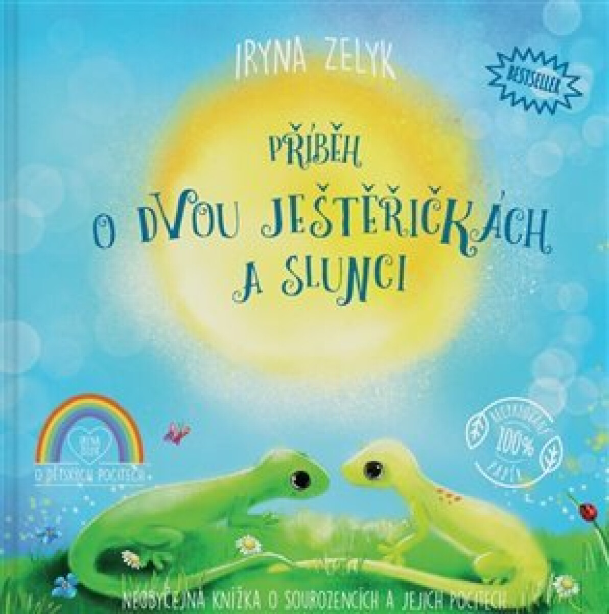 Kniha Příběh o dvou ještěřičkách a slunci