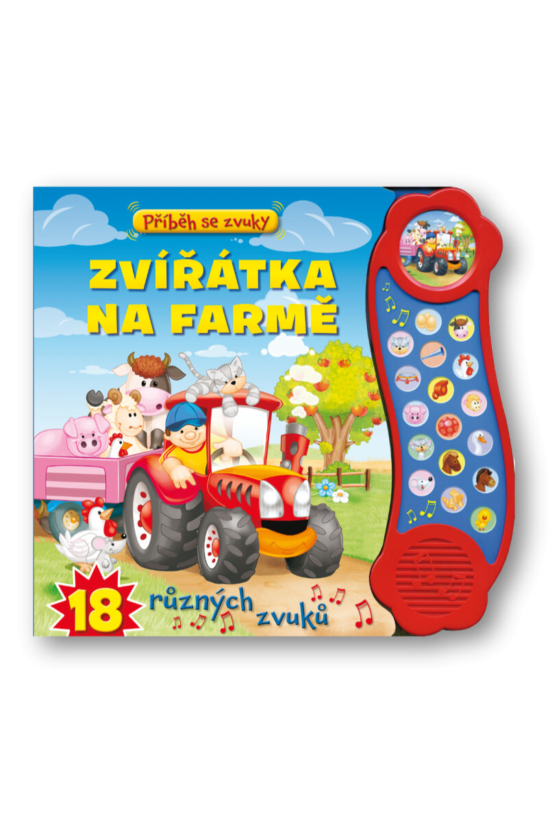 Kniha Příběh se zvuky - Zvířátka na farmě