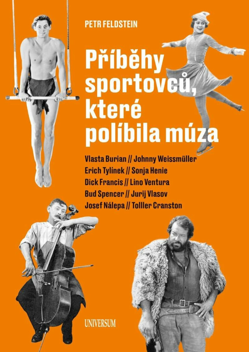 Kniha Příběhy sportovců, které políbila múza