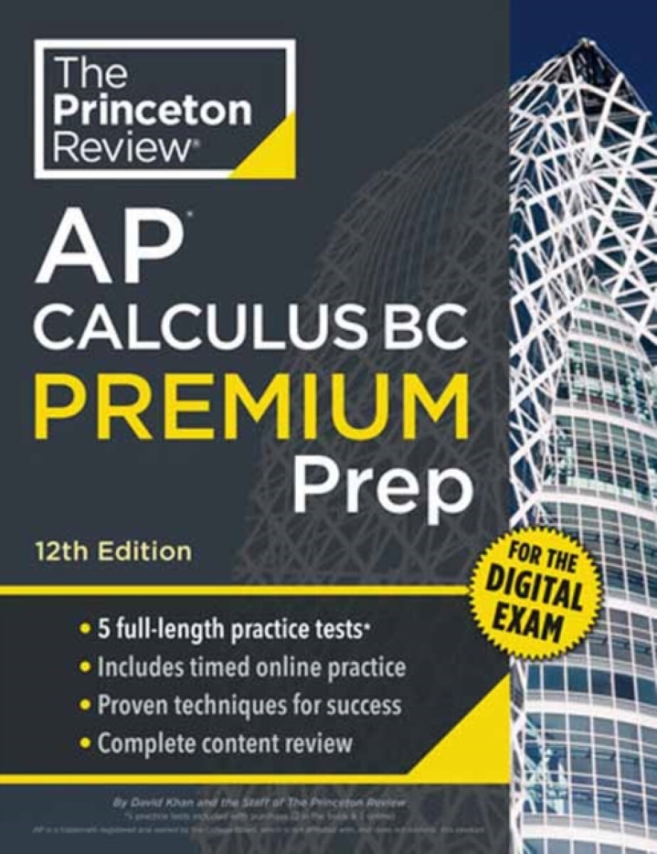 Kniha Princeton Review AP Calculus BC Premium Prep, 12th Edition