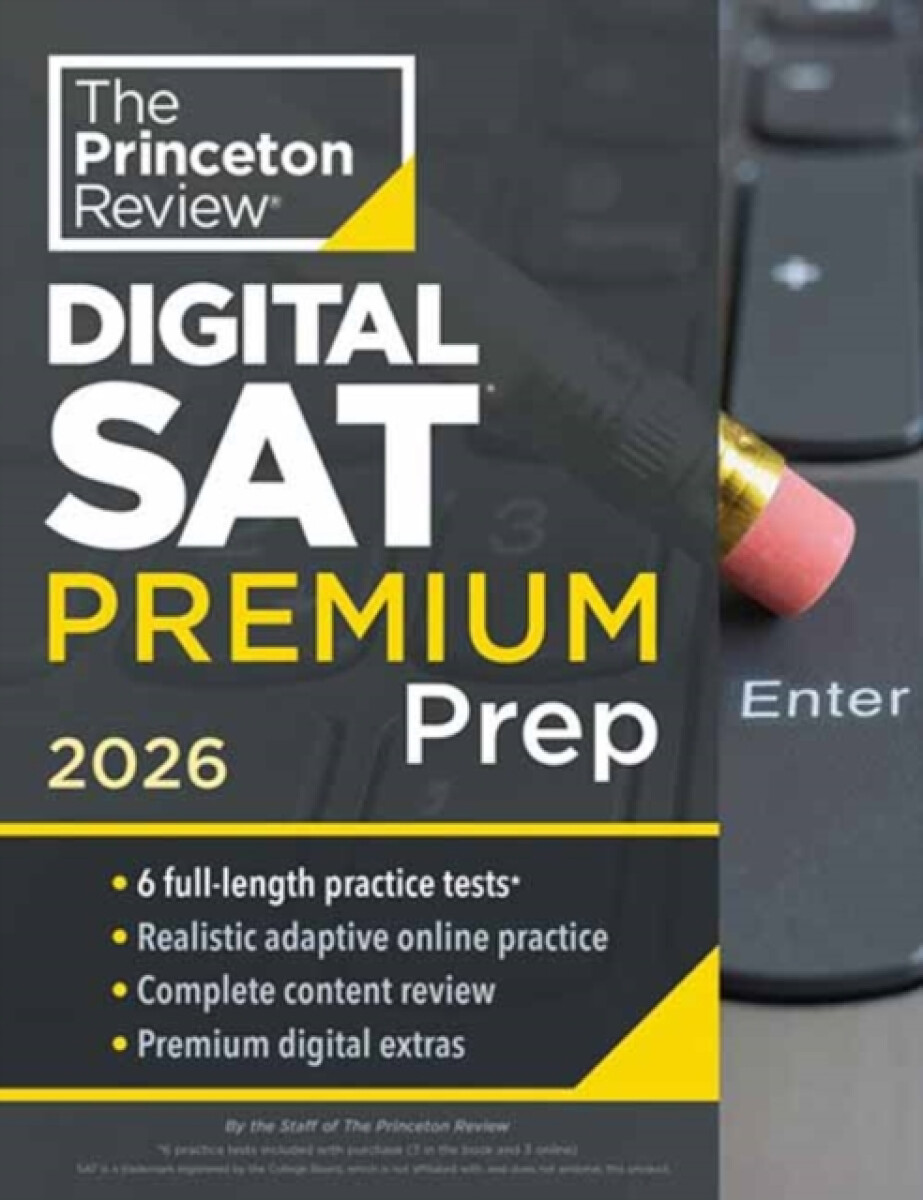 Kniha Princeton Review Digital SAT Premium Prep, 2026