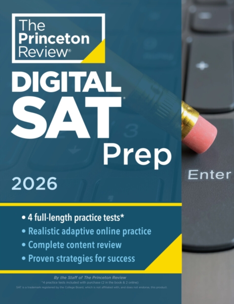 Kniha Princeton Review Digital SAT Prep, 2026