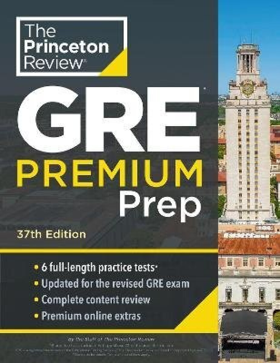 Kniha Princeton Review GRE Premium Prep, 37th Edition