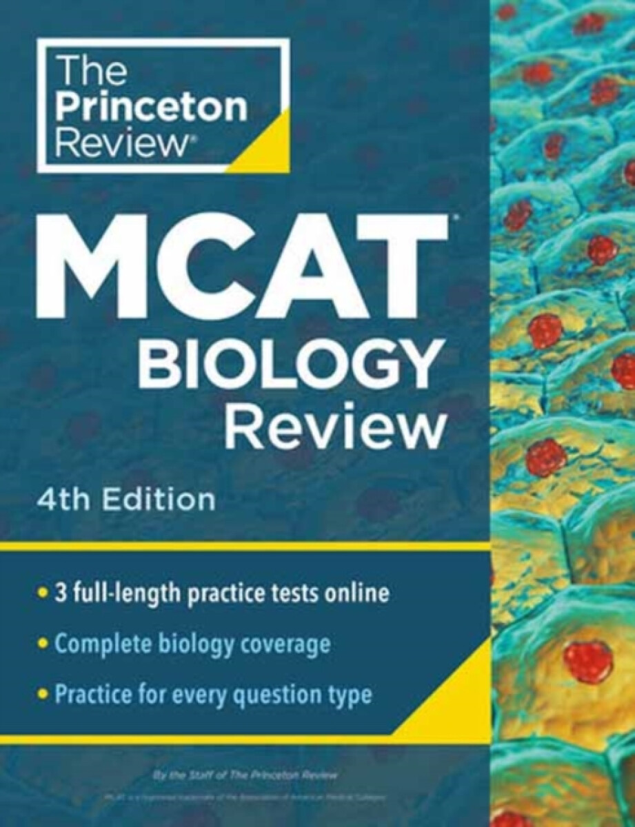 Kniha Princeton Review MCAT Biology Review, 4th Edition
