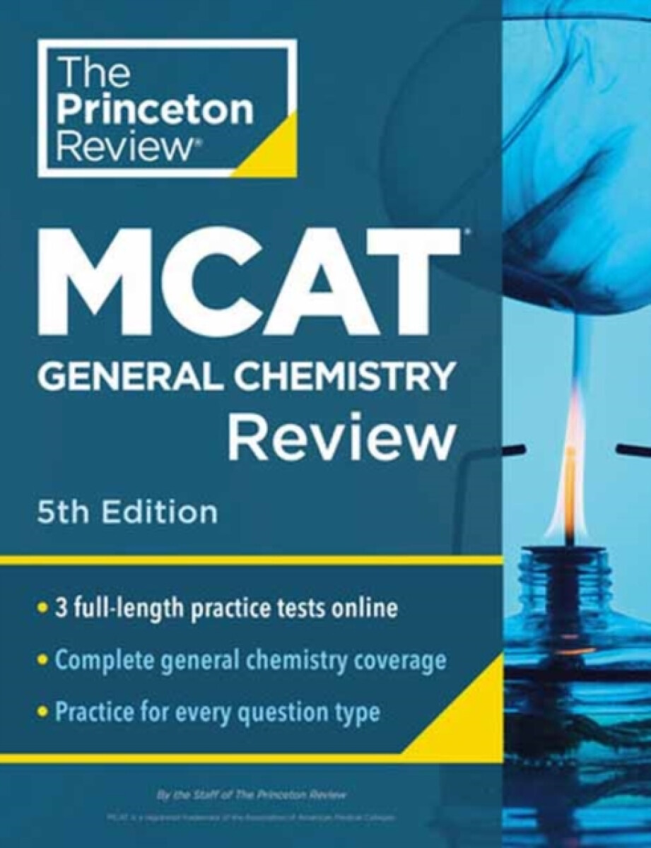 Kniha Princeton Review MCAT General Chemistry Review, 5th Edition