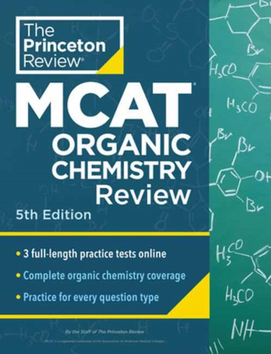 Kniha Princeton Review MCAT Organic Chemistry Review, 5th Edition