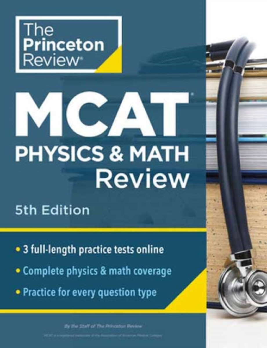 Kniha Princeton Review MCAT Physics and Math Review, 5th Edition
