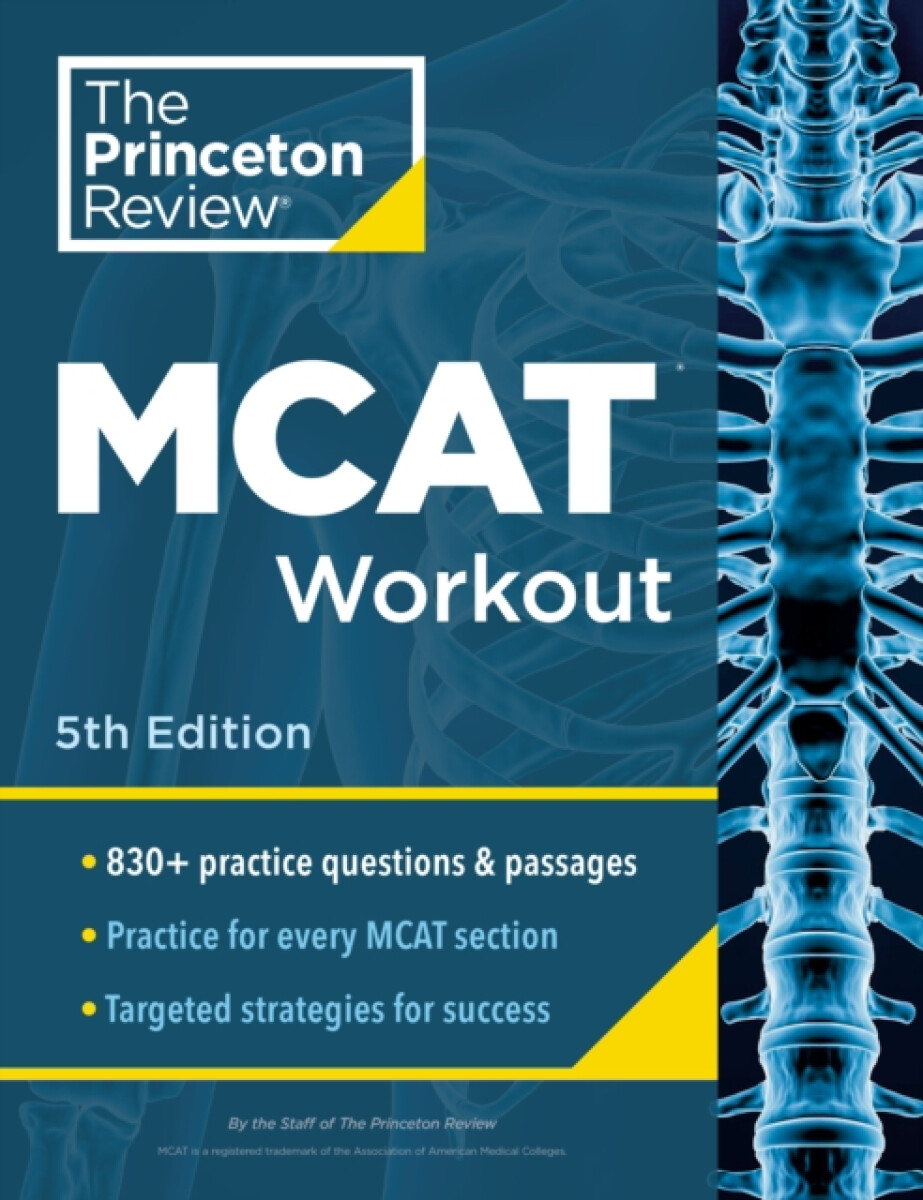 Kniha Princeton Review MCAT Workout, 5th Edition
