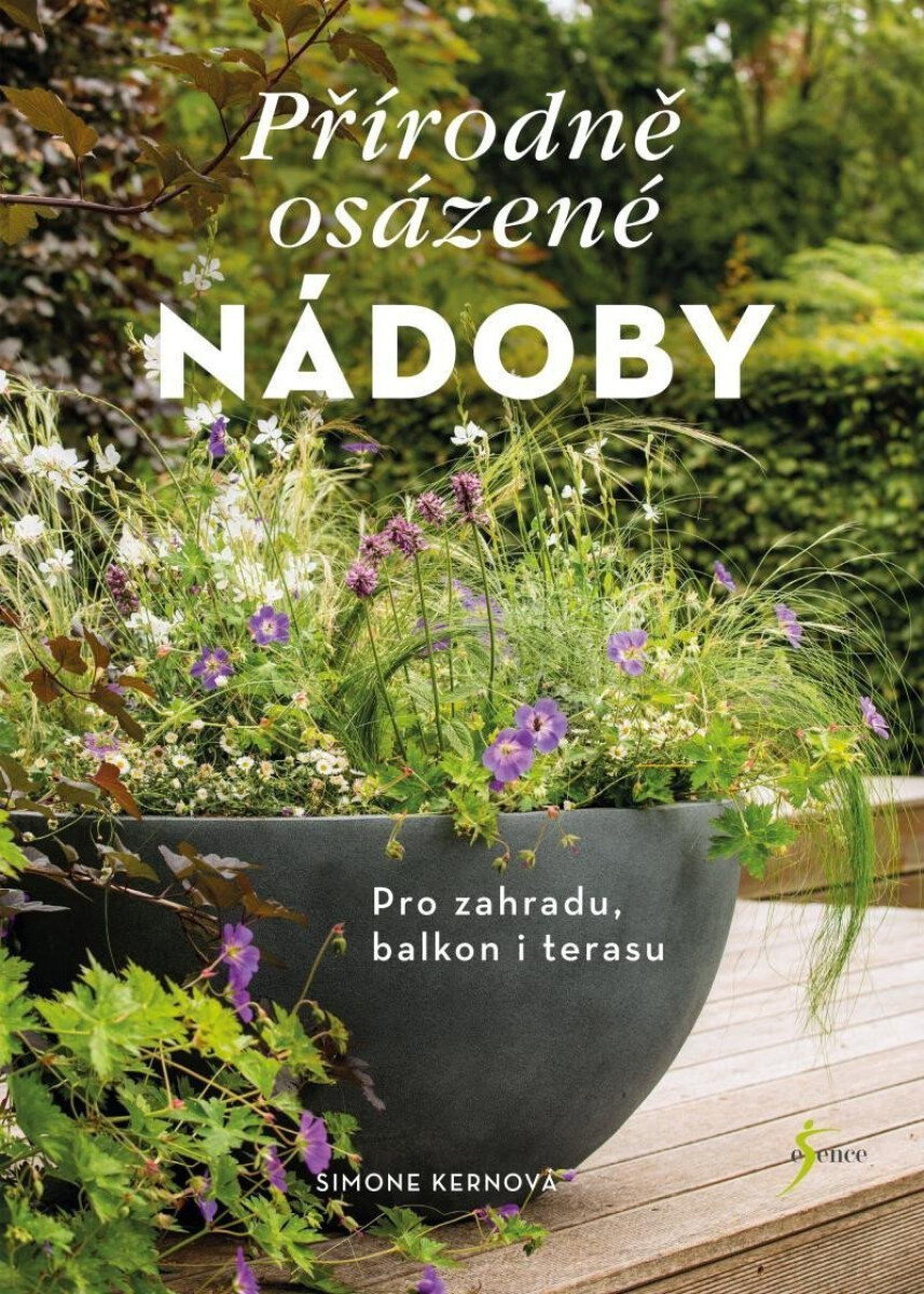 Kniha Přírodně osázené nádoby
