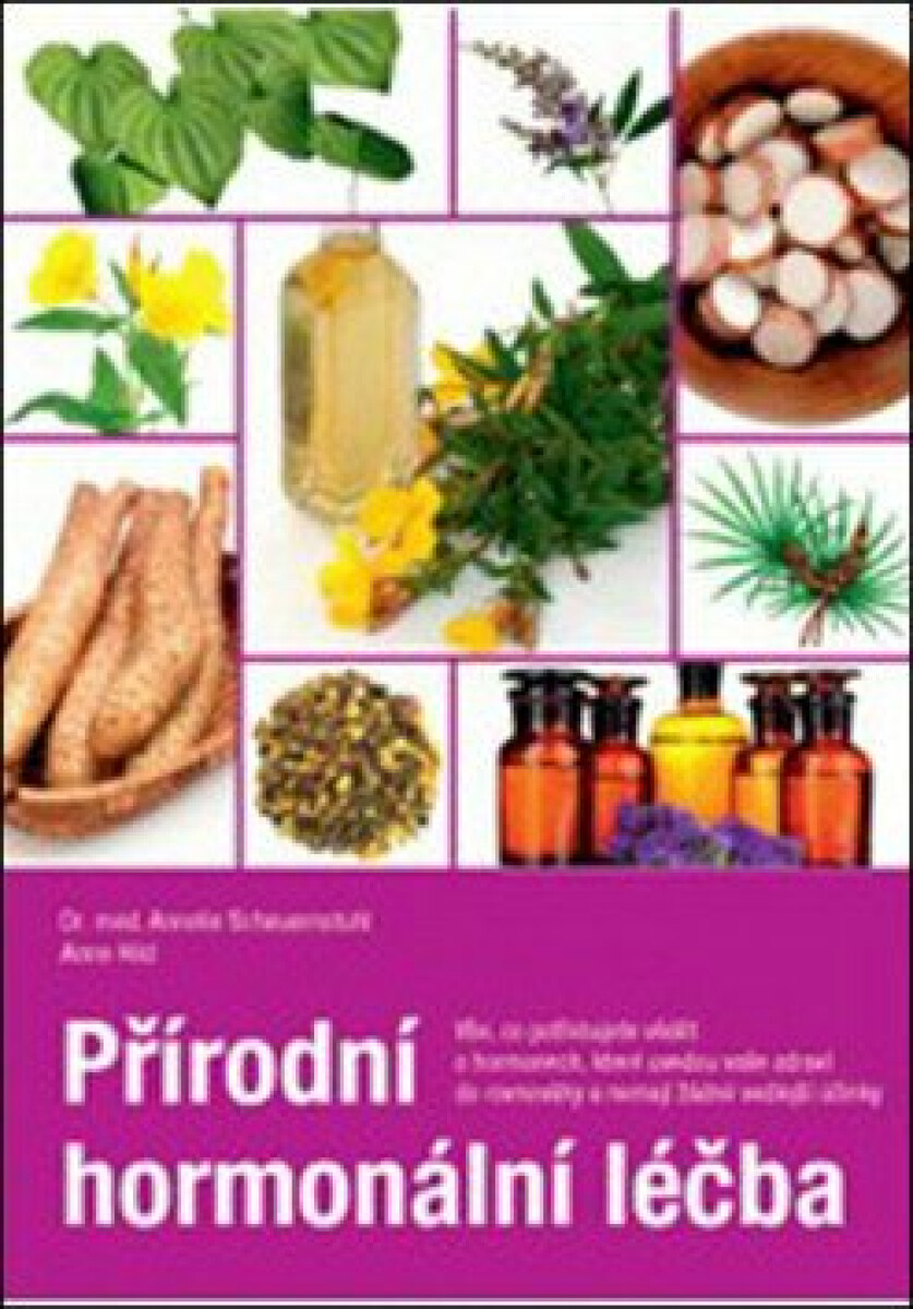 Kniha Přírodní hormonální léčba