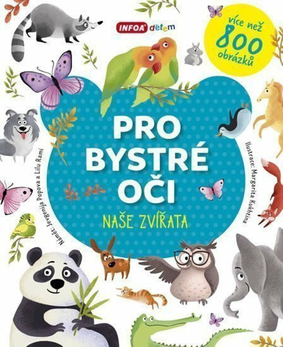 Kniha Pro bystré oči - Naše zvířata