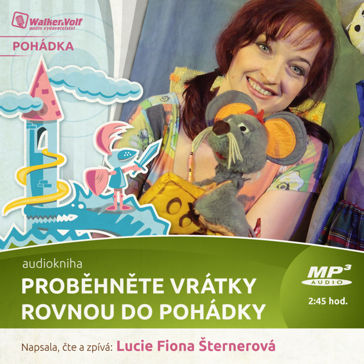 Levně Proběhněte vrátky rovnou do pohádky - Lucie F. Šternerová - audiokniha
