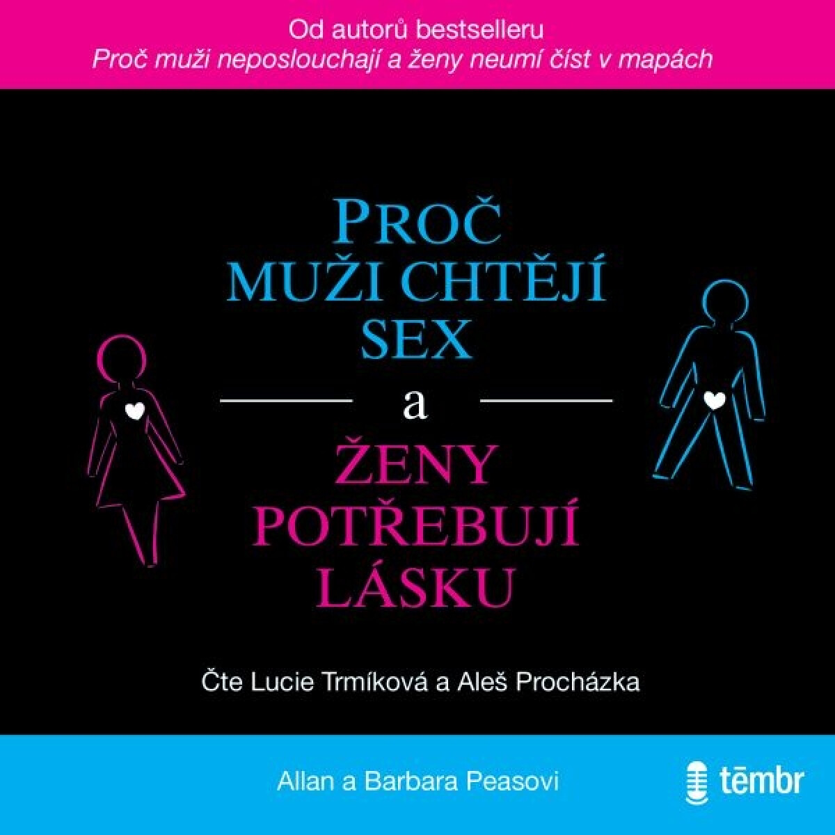 Proč muži chtějí sex a ženy potřebují lásku - Allan Pease, Barbara Peaseová