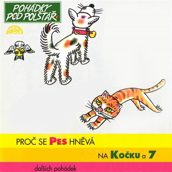 Levně Proč se pes hněvá na kočku a 7 dalších pohádek - J.B. Heller - audiokniha