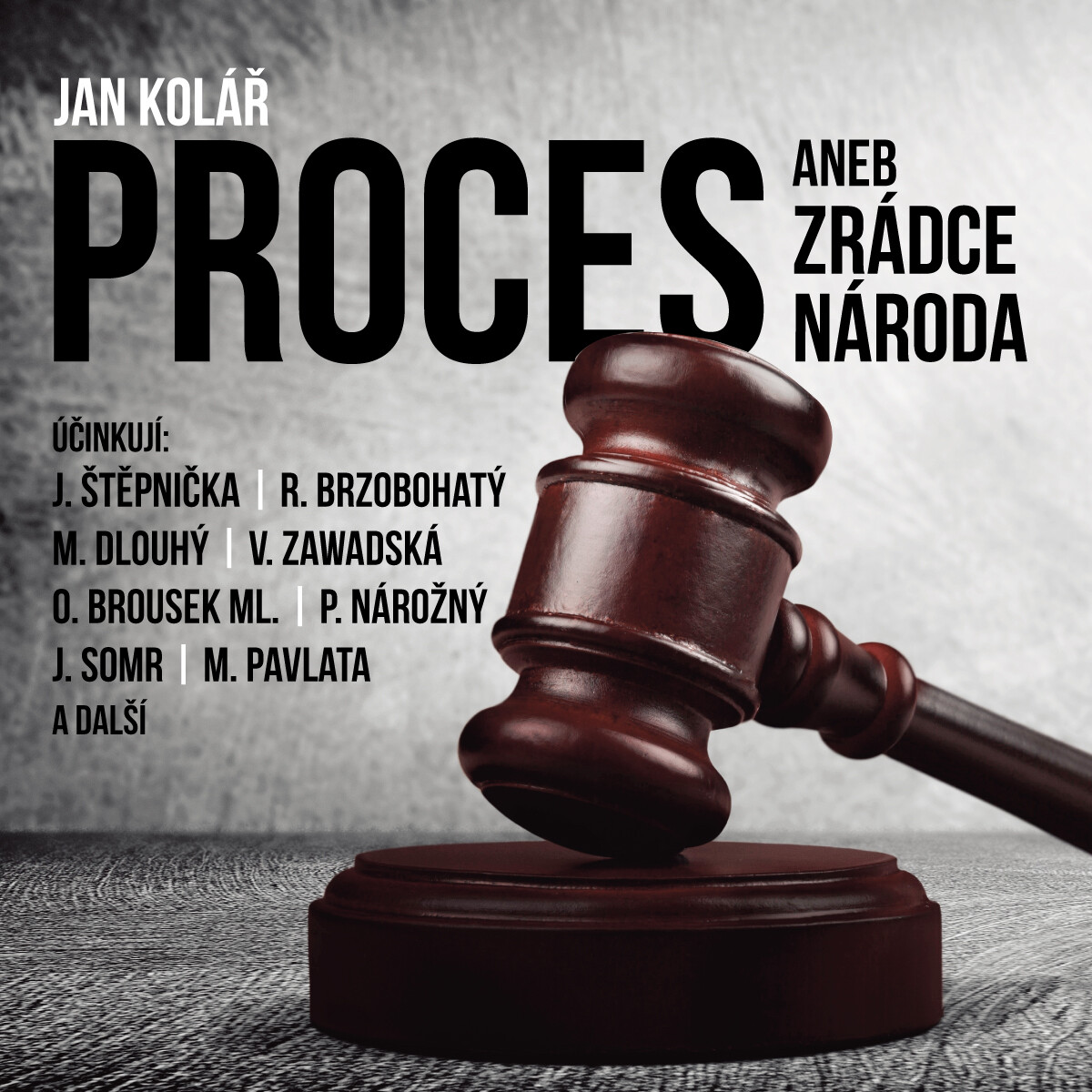 Levně Proces aneb Zrádce národa - Jan Kolář - audiokniha