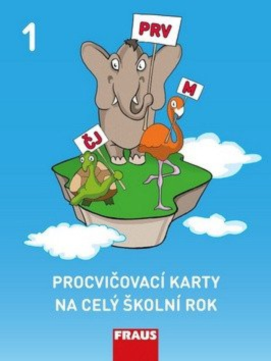 Kniha Procvičovací karty na celý školní rok 1