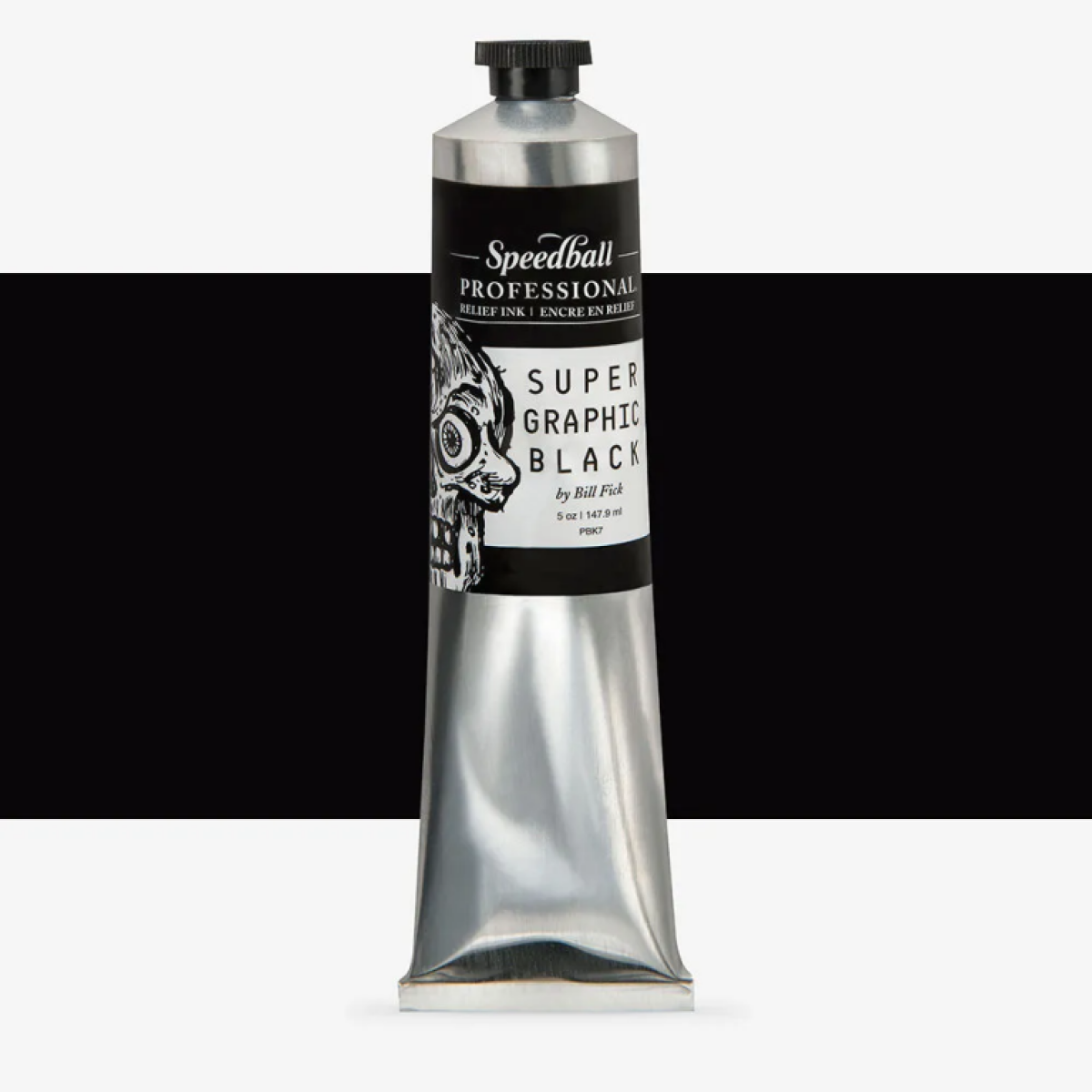Levně Profesionální tiskařská barva Speedball 148ml Supergraphic black