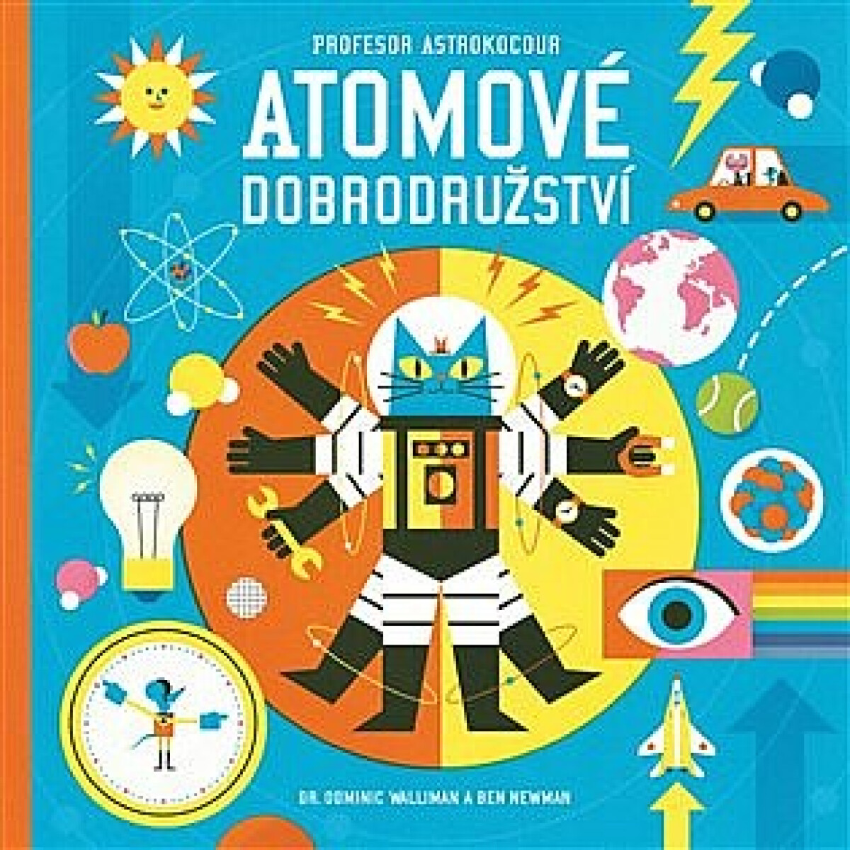 Kniha Profesor Astrokocour: Atomové dobrodružství
