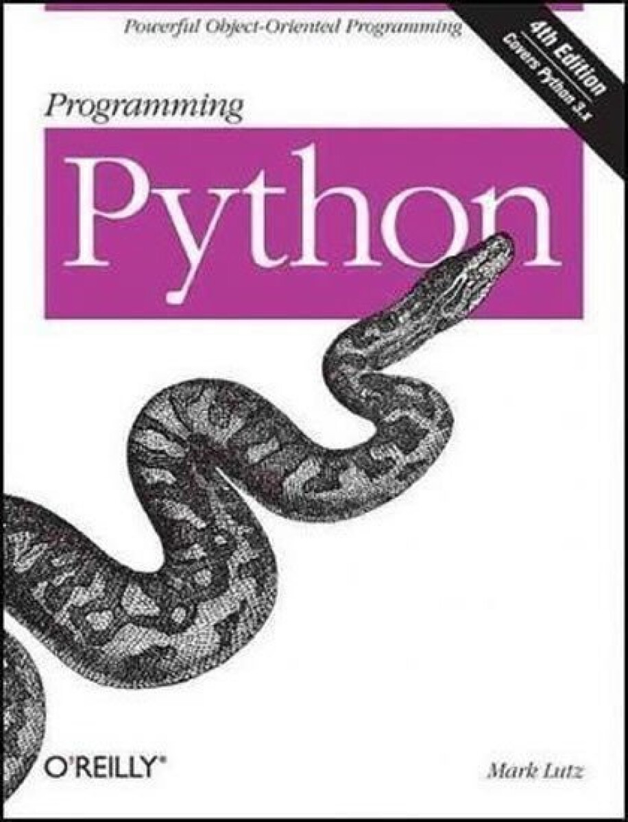Kniha Programming Python