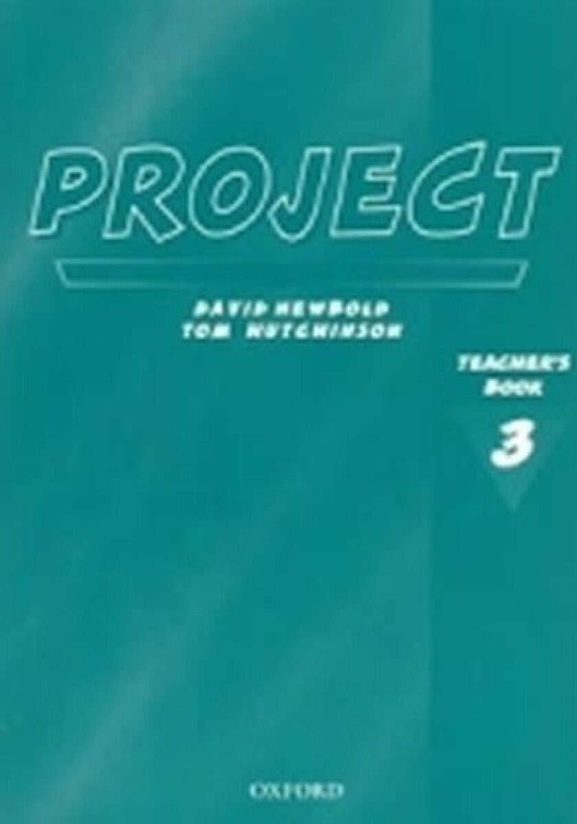 Project 3 - Teacher's Book