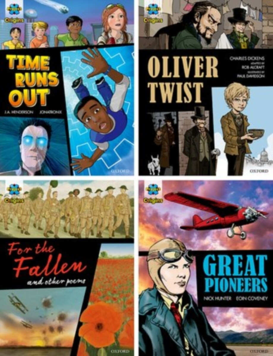 Kniha Project X Origins Graphic Texts: Dark Red+ Book Band, Oxford Level 20: Mixed Pack of 4