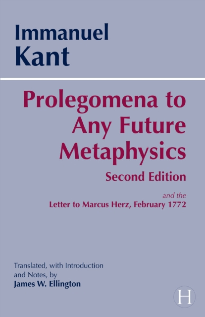 Kniha Prolegomena to Any Future Metaphysics