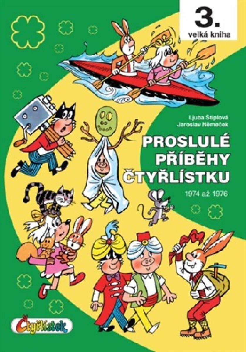 Kniha Proslulé příběhy Čtyřlístku 1974 - 1976