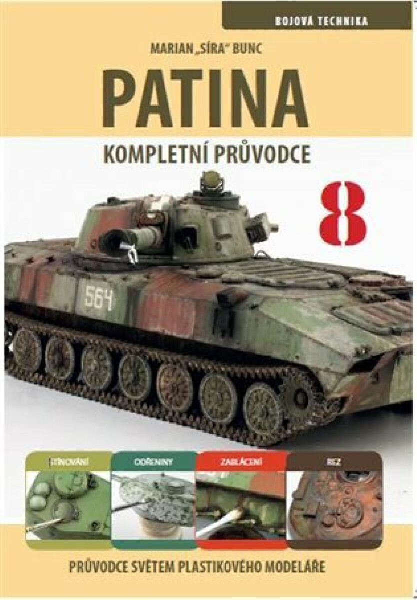 Kniha Průvodce světem plastikového modeláře 8 - Patina, kompletní průvodce
