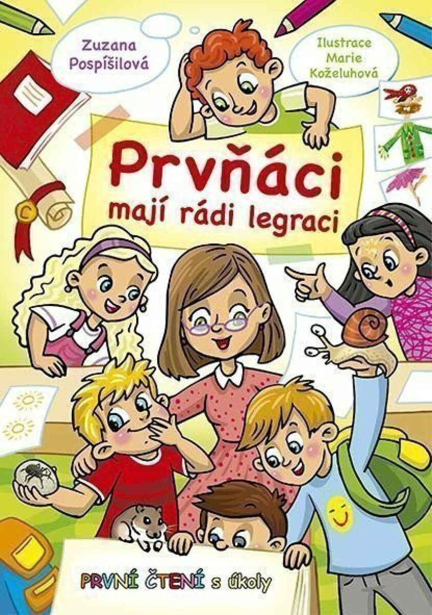 Kniha Prvňáci mají rádi legraci - První čtení s úkoly
