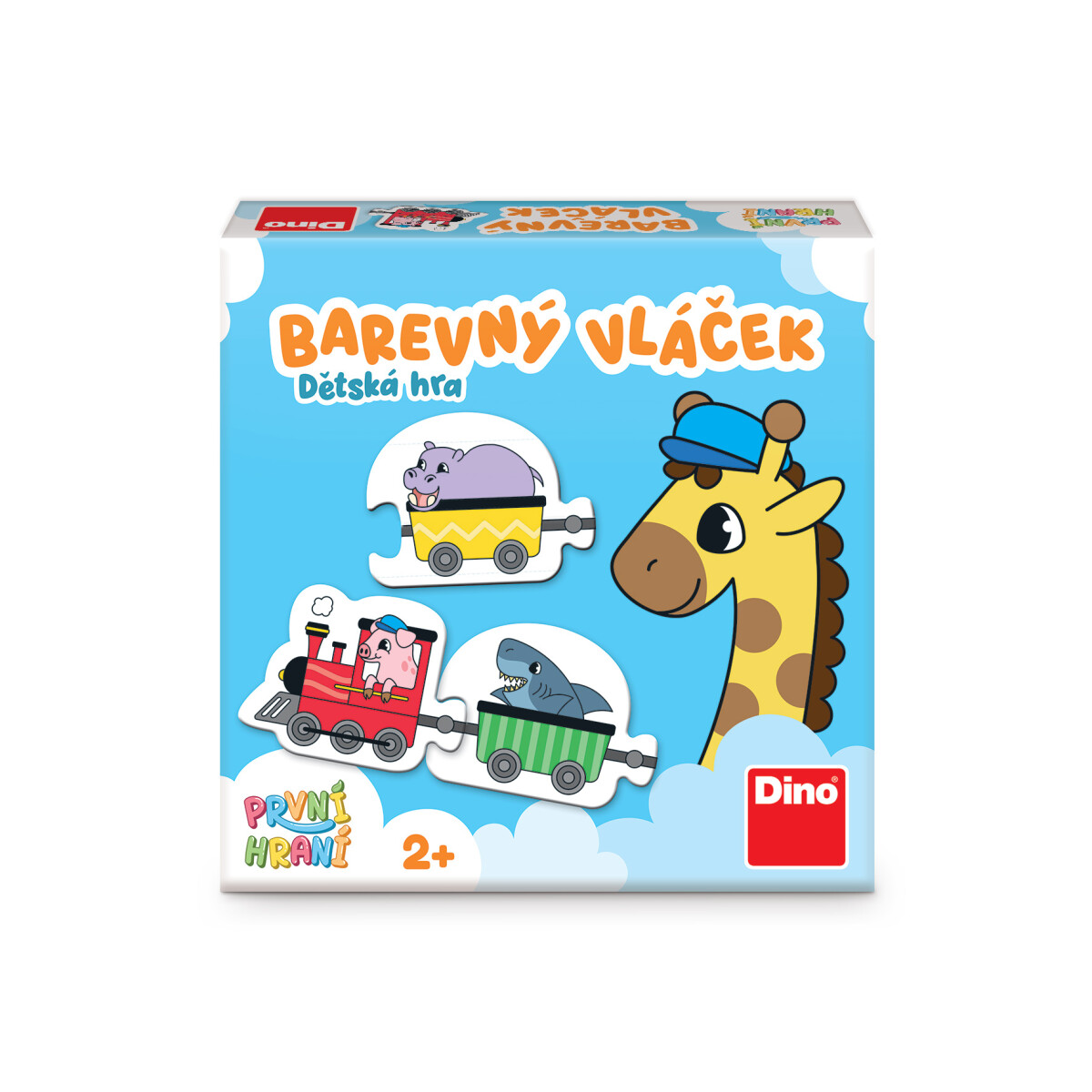 První hraní: Barevný vláček