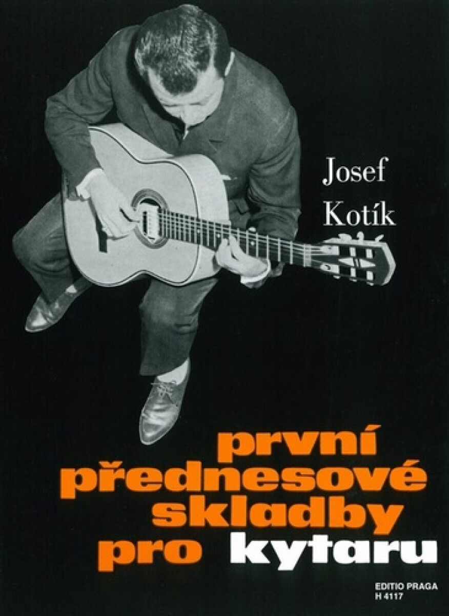 Kniha První přednesové skladby pro kytaru