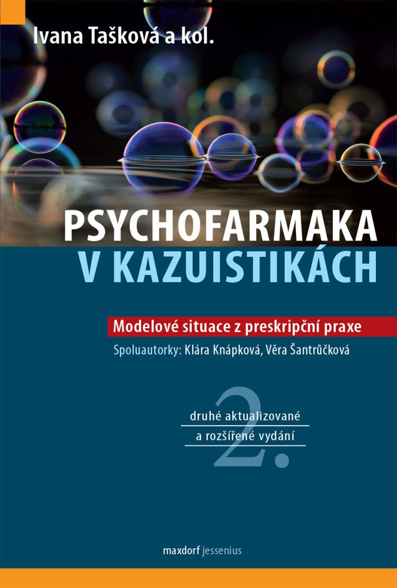 Kniha Psychofarmaka v kazuistikách - Modelové situace z preskripční praxe, 2. vydání