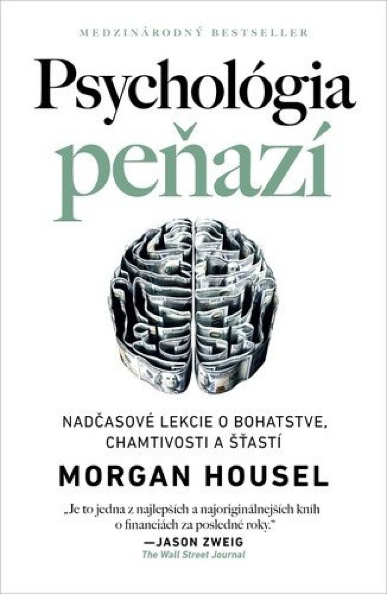 Kniha Psychológia peňazí (slovensky)