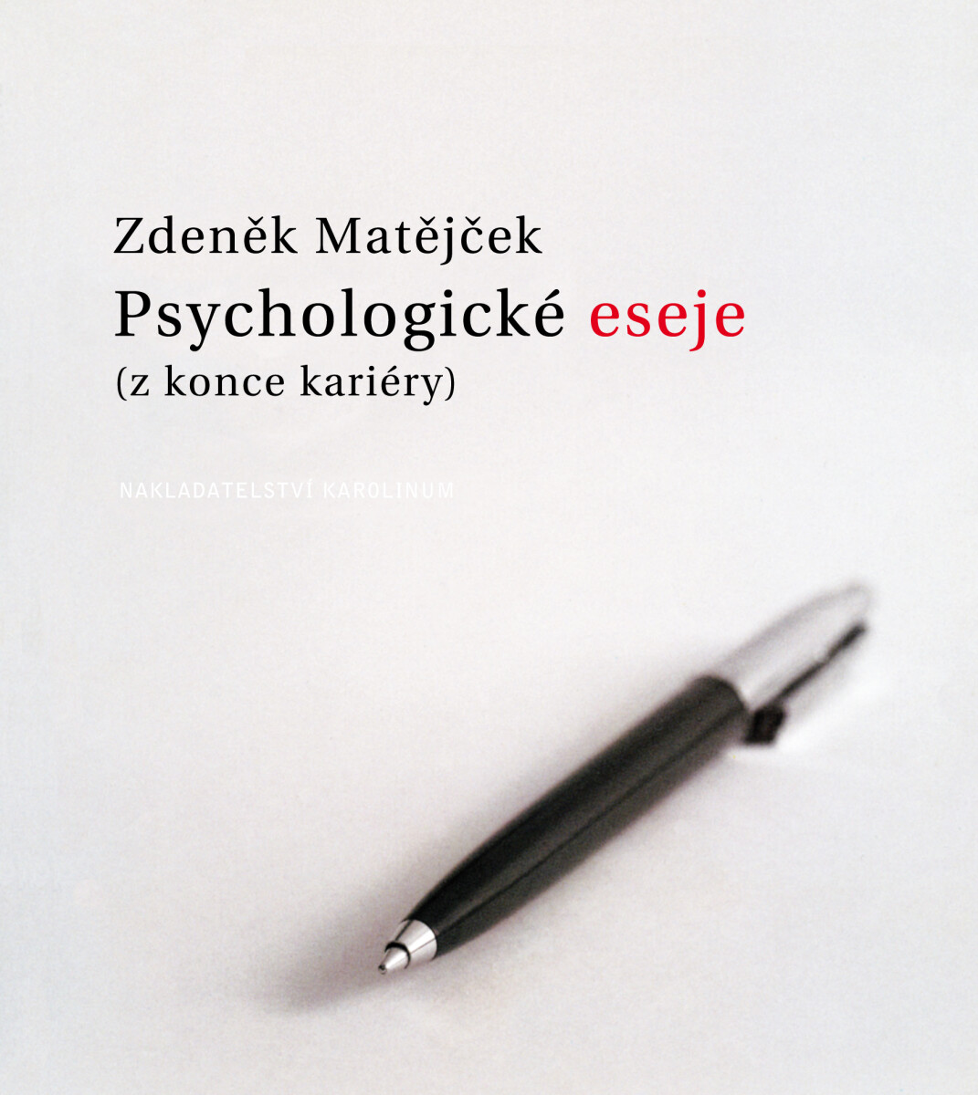 Levně Psychologické eseje z konce kariéry - Zdeněk Matějček