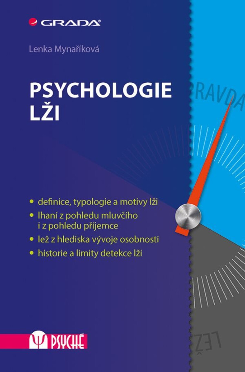 Kniha Psychologie lži