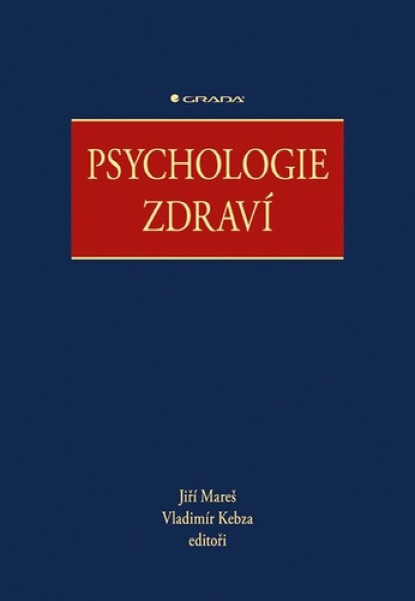 Kniha Psychologie zdraví