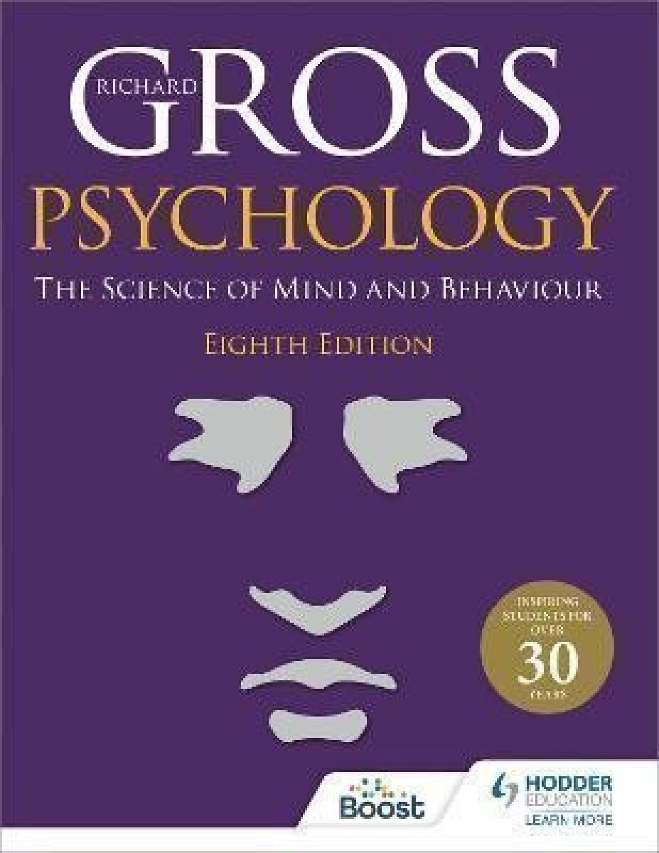 Kniha Psychology: The Science of Mind and Behaviour 8th Edition