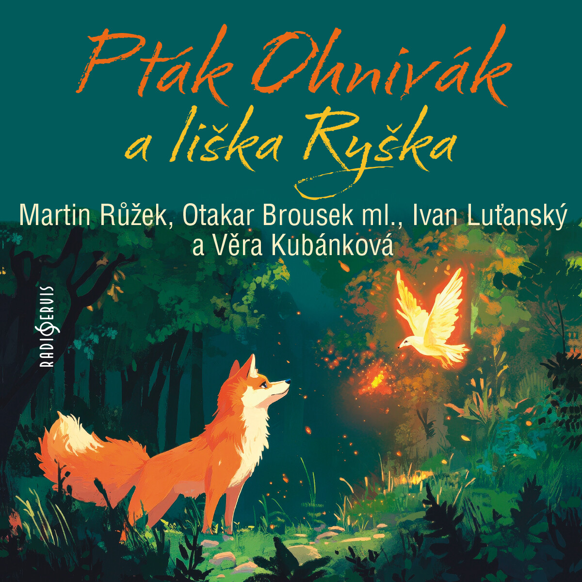 Levně Pták Ohnivák a liška Ryška - Karel Jaromír Erben - audiokniha