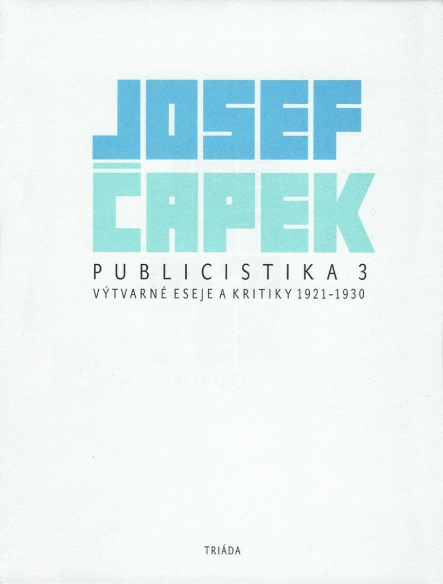 Publicistika 3 - Josef Čapek
