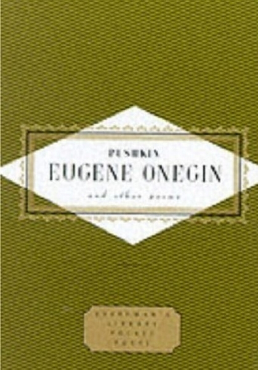 Kniha Pushkin Eugene Onegin And Other Poems
