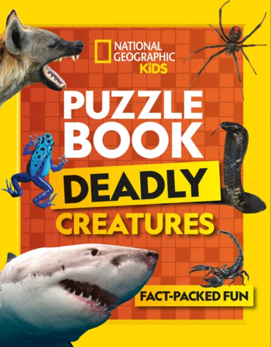 Kniha Puzzle Book Deadly Creatures
