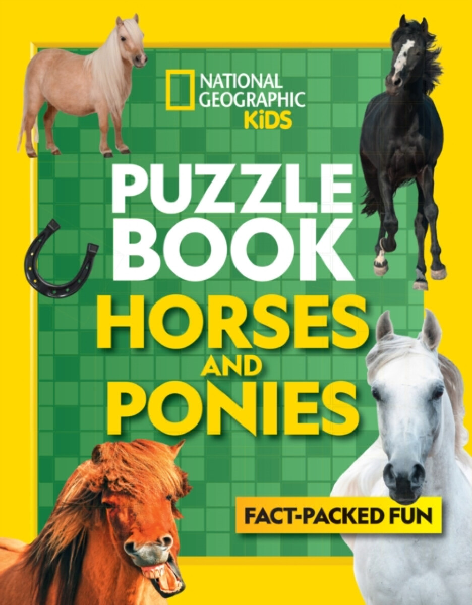 Kniha Puzzle Book Horses and Ponies