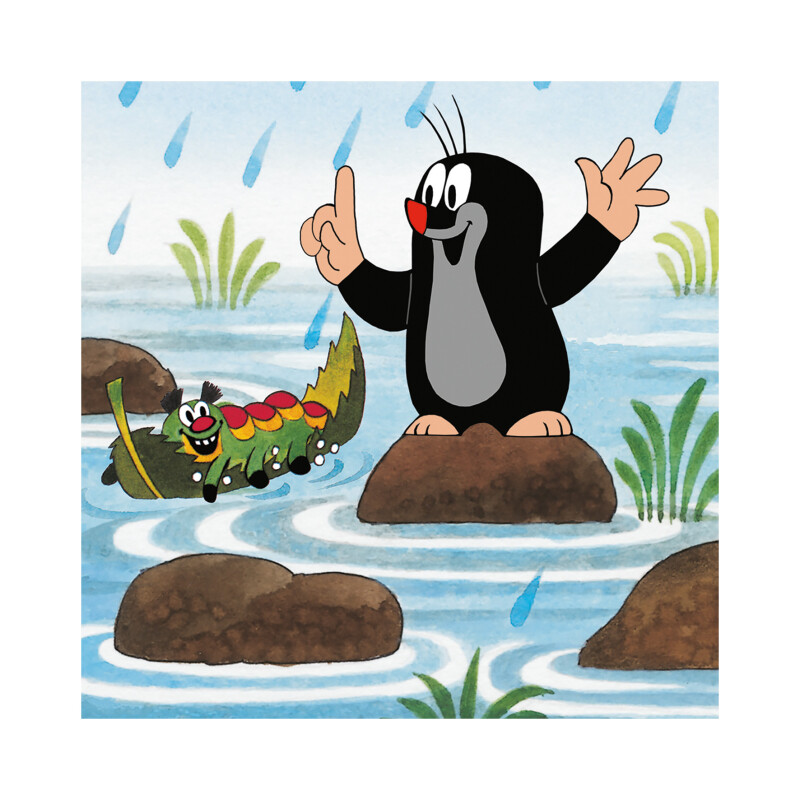 Puzzle Jak Krtek uzdravil myšku 60 dílků (mix)