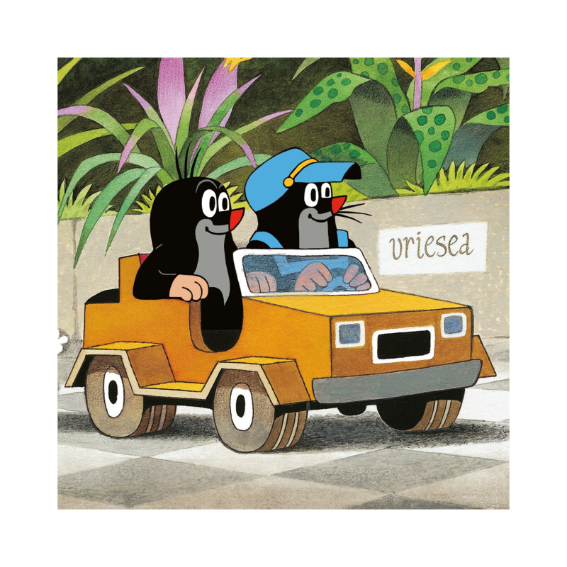 Puzzle Jak Krtek uzdravil myšku 60 dílků (mix)