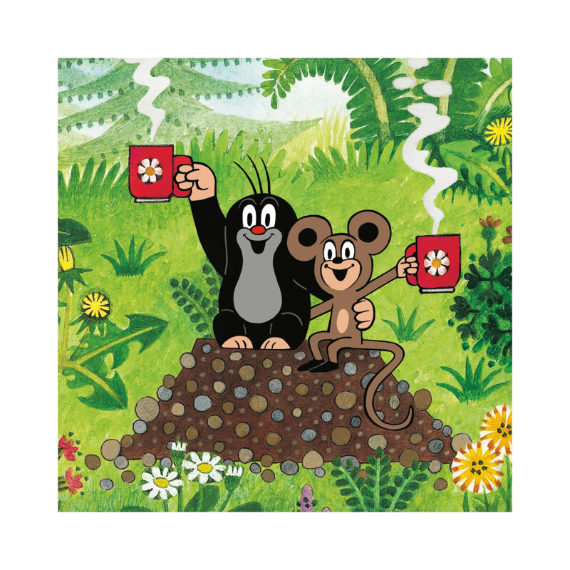 Puzzle Jak Krtek uzdravil myšku 60 dílků (mix)