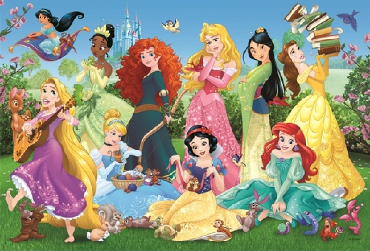 Puzzle Disney Princess - Okouzlující princezny 100 dílků